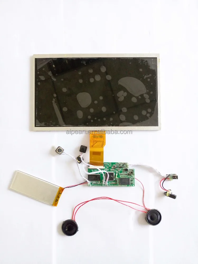 customize 10 inch open frame tft lcd player open display module digital photo frame