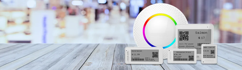 Minew 1.54 inch BLE 5.0 high-quality dot matrix e-ink display digital price tag