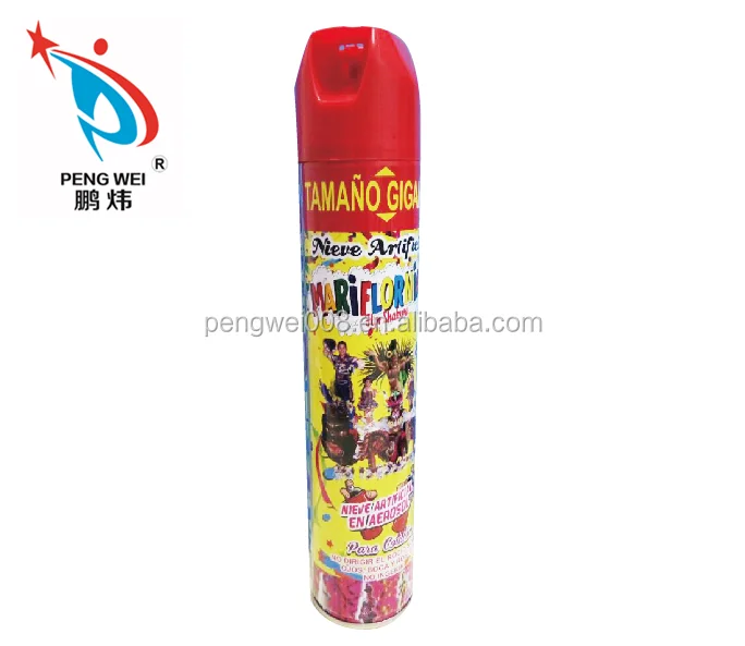 Оптовая продажа, спрей из искусственной пены для вечеринок, спрей для снега
