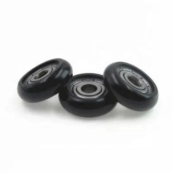plastic coated bearing pulley wheel for sliding door