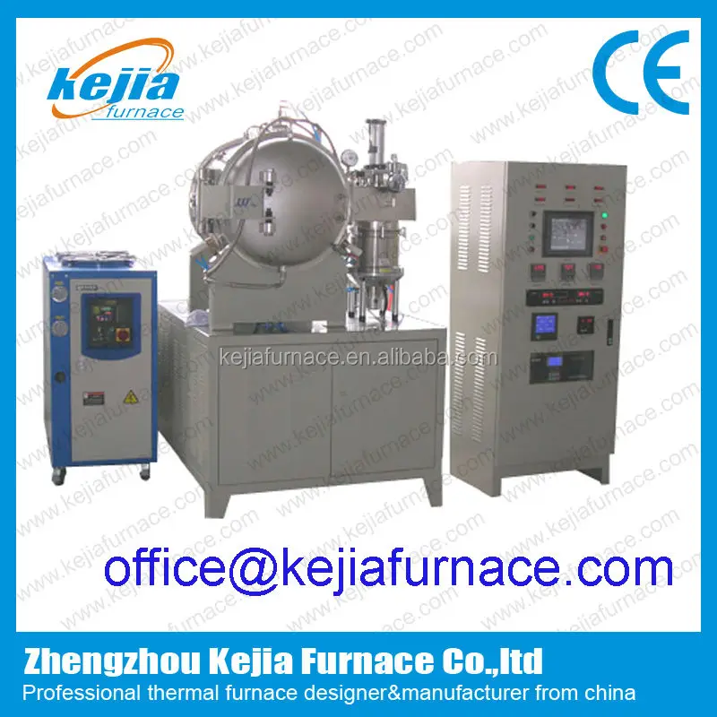 Water-cooling vacuum quenching furnace with 650x650x650mm chamber inert gas hardening furnace