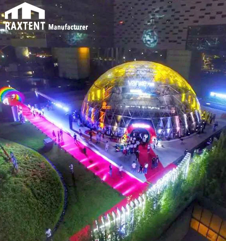 Supply geodesic dome kit tent, cheap nice prefab geodesic dome tent for sale