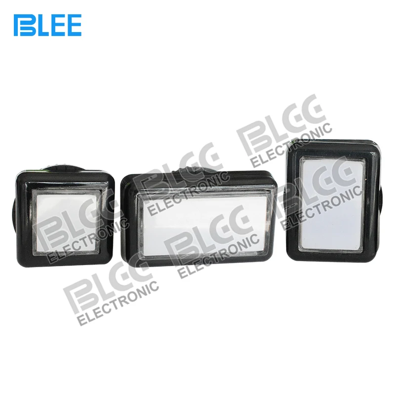 Arcade machine parts factory direct wholesale 5 Pin zero delay illuminated switch square LED arcade push button