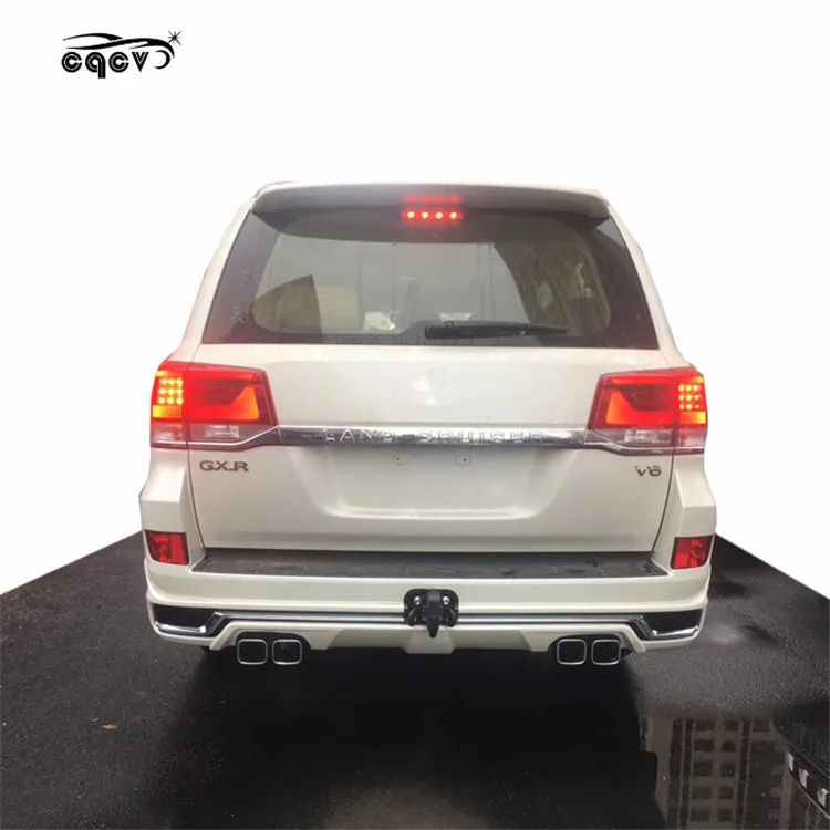 Beautiful and hight quality M& style body kit for 2016 Toyota Land Cruise&r front lip rear lip exhaust with assembly accessories