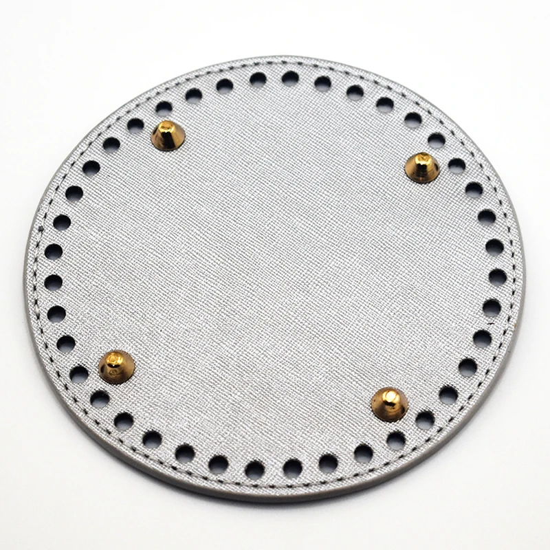 14cm Bag Bottom Round Pad Women Handbag Shoulder Bucket Bag Bottom Tray Plate Handmade Stitching Diy Party Accessories