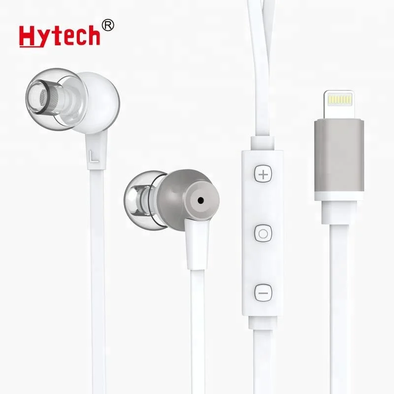 AP-03 Hi-Fi earphone, light-ning stereo in-ear headset, MFi certificated earphone with controller