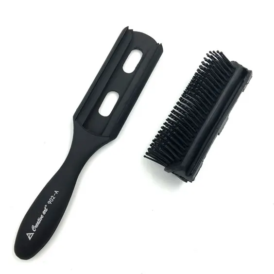Classic Easy Clean Removable hair styling Brush  9 Row Detangling Hairbrush curly hair Denman Hair Brush