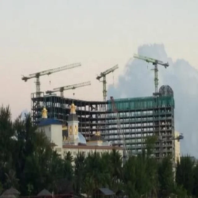 Hot selling China brand ZOOMLIOM 75m 16tons Tower Crane T7530-16 with high quality