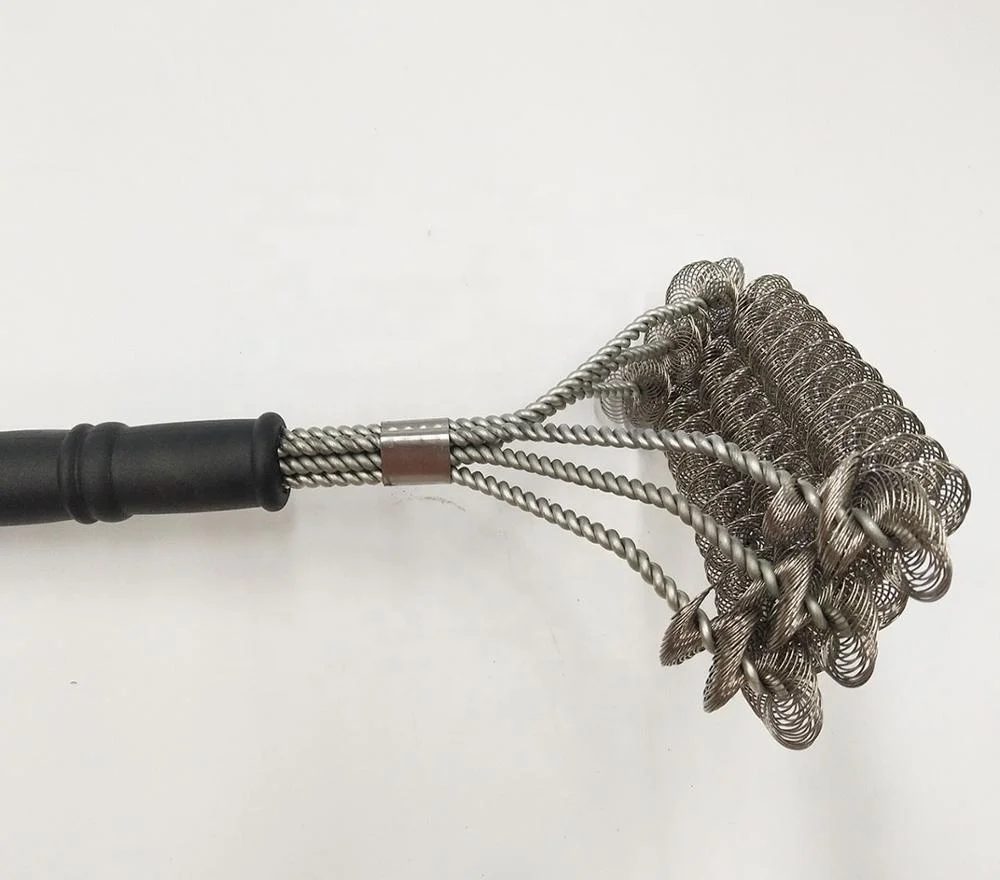 BBQ cleaning brush Grill Cleaner  Best Barbecue Brush and Scraper for Cleaning Porcelain Stainless Steel Grill Grates