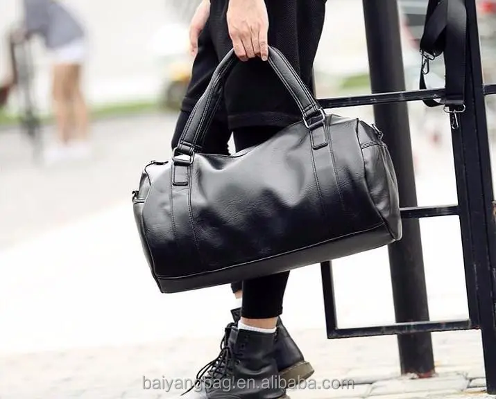 Винтажные большие мужские дорожные сумки, кожаные сумки, вещевые сумки, багаж