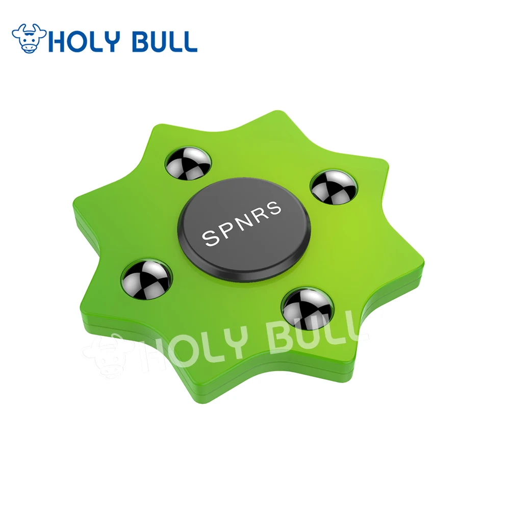 Colorful custom fidget finger spinner toy
