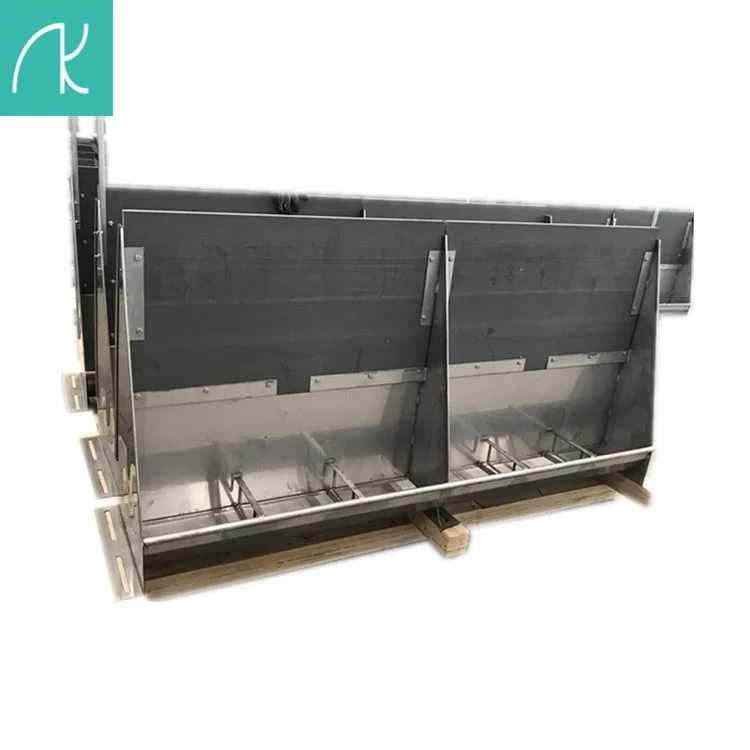 Stainless steel pig feeders pig equipment with many size