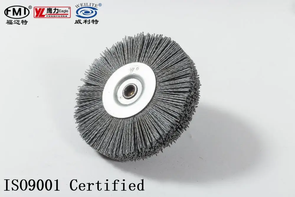 FMT Deburring Polishing Cleaning  Industrial Wheel Brush with Thread(7)