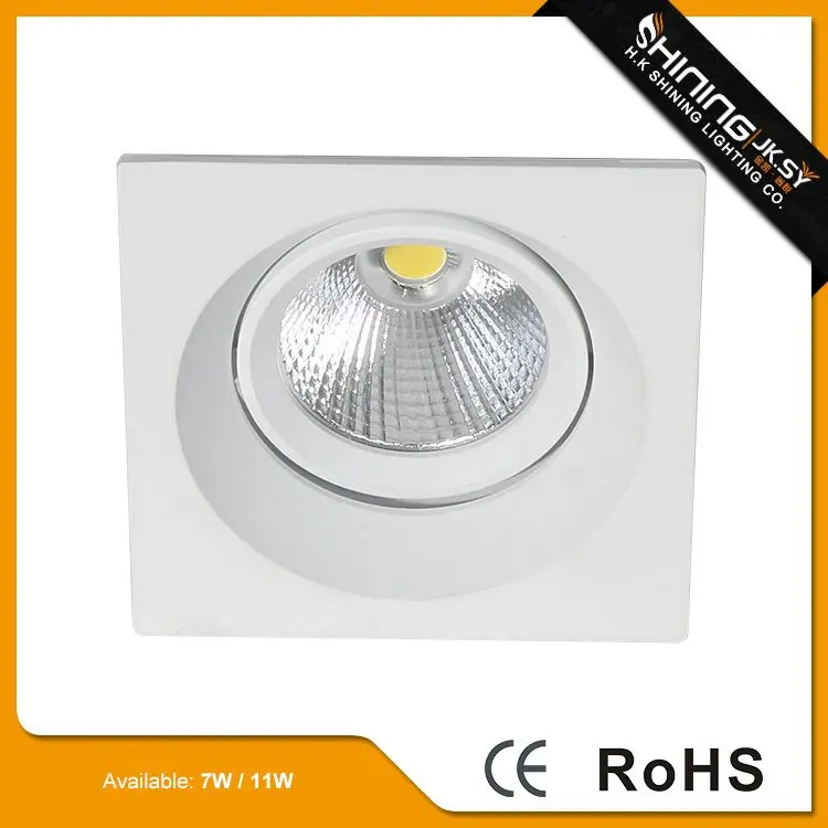 Zhongshan supplier recessed square crystal lamps