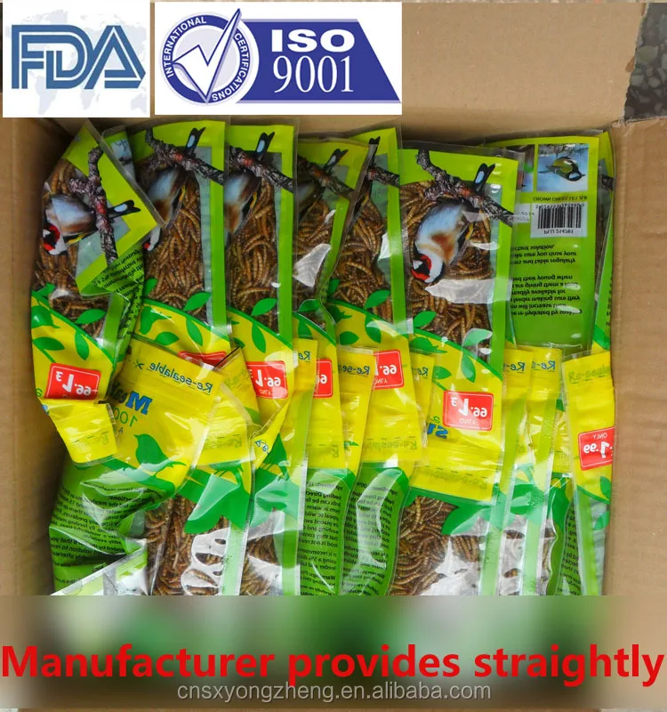 Bird Organic Food For Sale Dried Mealworms