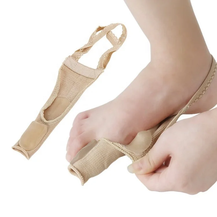 New arrival Fabric Covered  Gel Toe Separator Hallux Valgus Corrector