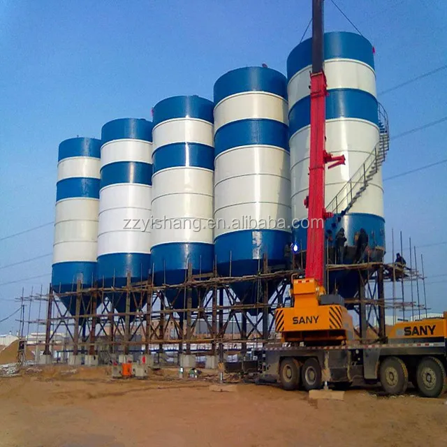 Cement silo used full automatic dry  mortar production line