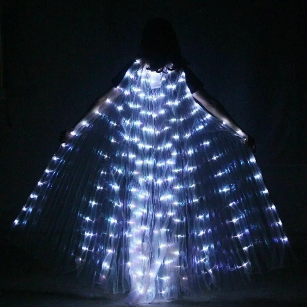 BestDance LED Isis Wings Belly Dance Costume Fairy wings Cosplay Angel Isis Wings