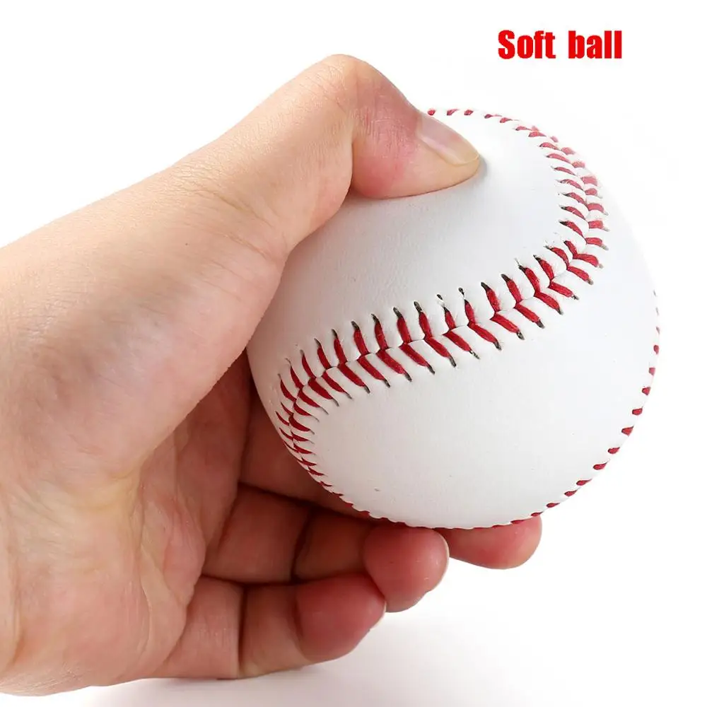 Factory Professional Training Soft hard Baseball Ball PU leather softball ball