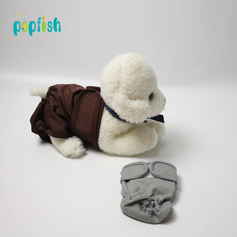 Многоразовые моющиеся подгузники для собак подгузник женщин (3 упаковки) хорошо впитывающие регулируемые щенков размера