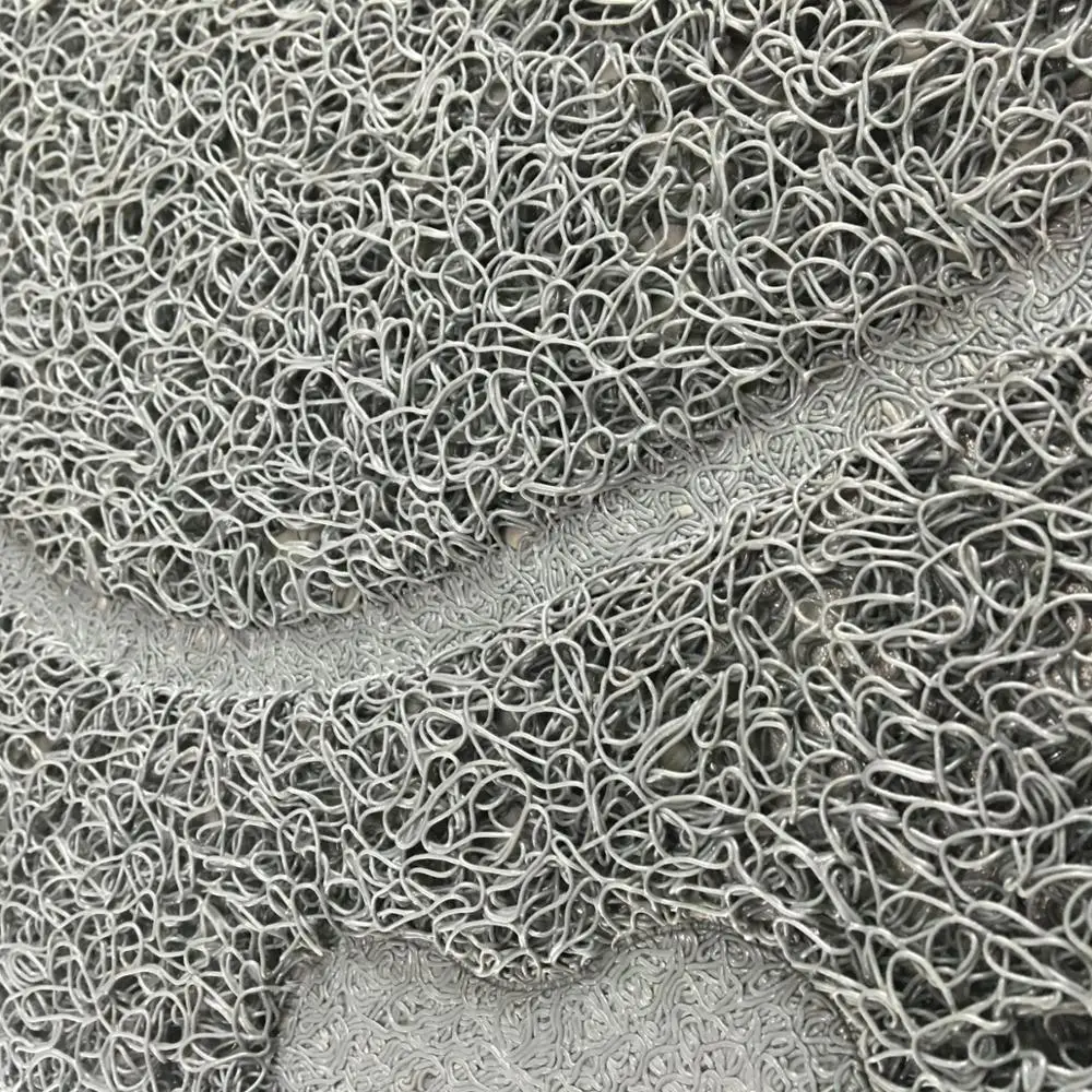 Easy to Clean coil Cute PVC Cat litter catcher mat