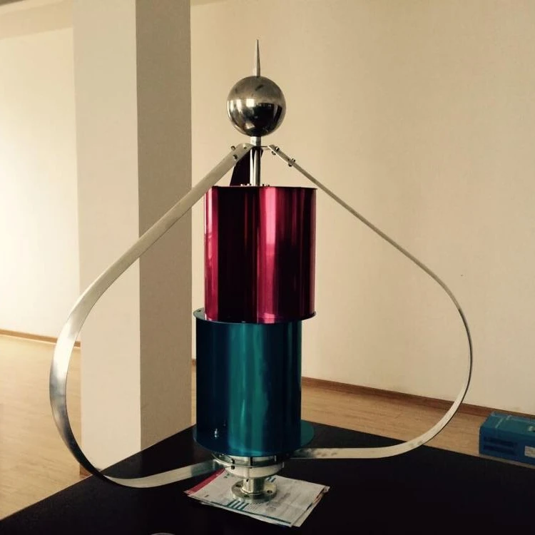 Small 200w wind turbine generator solar hybrid system for boat