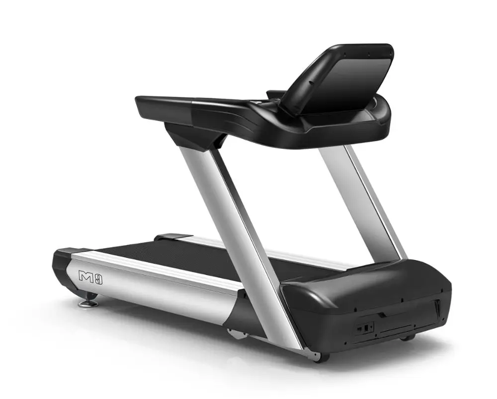 Commercial Gym speed board Fitness Equipment germany Treadmill machine with 15.6' TV TFT big screen