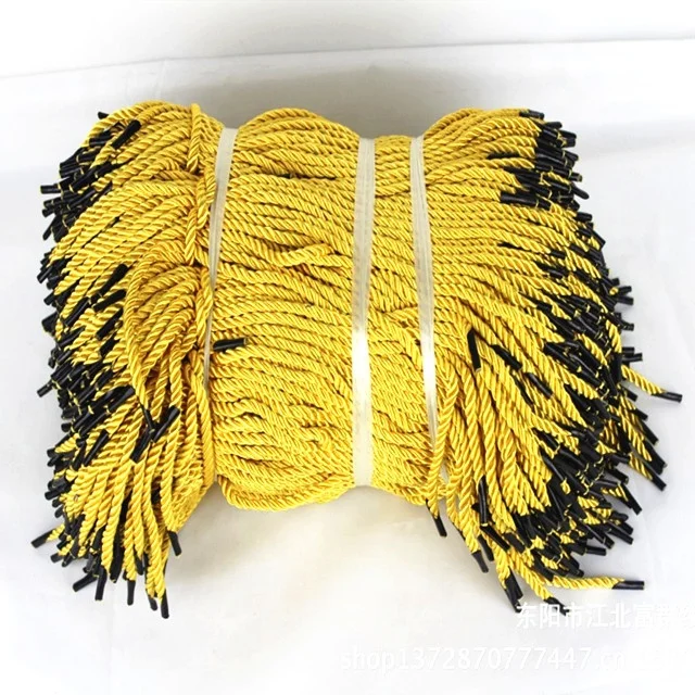 
Twisted rope plaited bag cord three strand 5mm shopping bag rope handle 