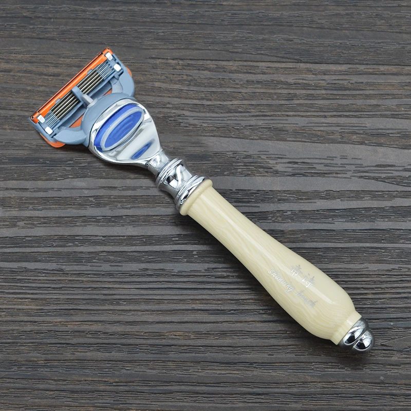 New adjustable 5 blade safety razor good quality shaving razor set triple blade men resin metal shaver disposable shaving razor