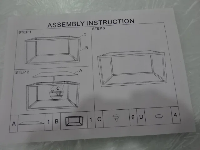 2022 Factory-Made Classic  Wholesale clear glass top with stainless steel pipe coffee table