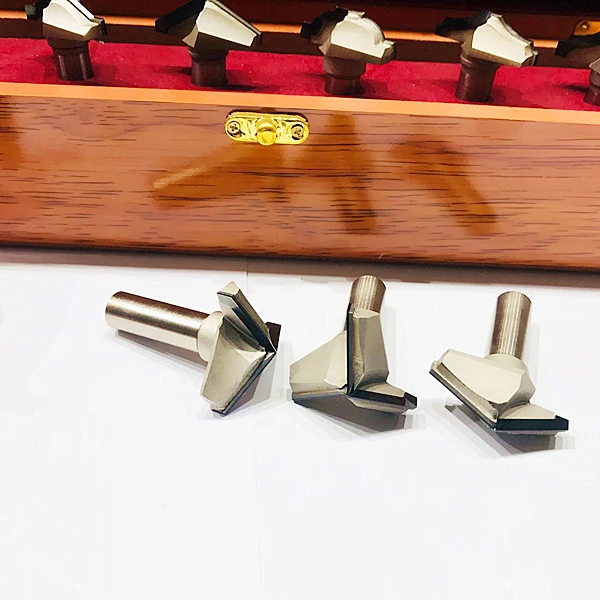 180019 PCB Diamond Slotting Router Bits Cutter Head Woodworking carving knife Cabinet door milling cutter