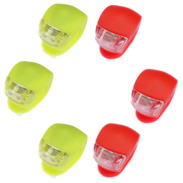 Bike Accessories Silicone Rubber Led Bicycle Light Strobe Warning Wheel Bike Spoke Light wholesale