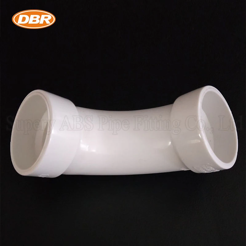 3 Inch Quality Bathroom Plumbing PVC Pipe Fittings 90 Degree Long Turn Elbow With ASTM Standard