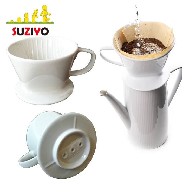Wholesale Ceramic Reusable Filter Coffee Dripper