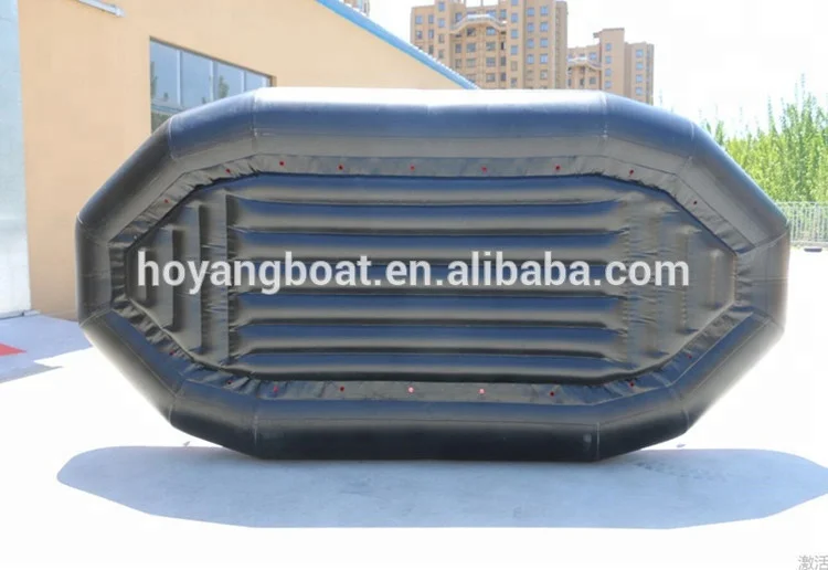 3.8m whitewater rafting boats fishing plastic raft boat professional manufacturer