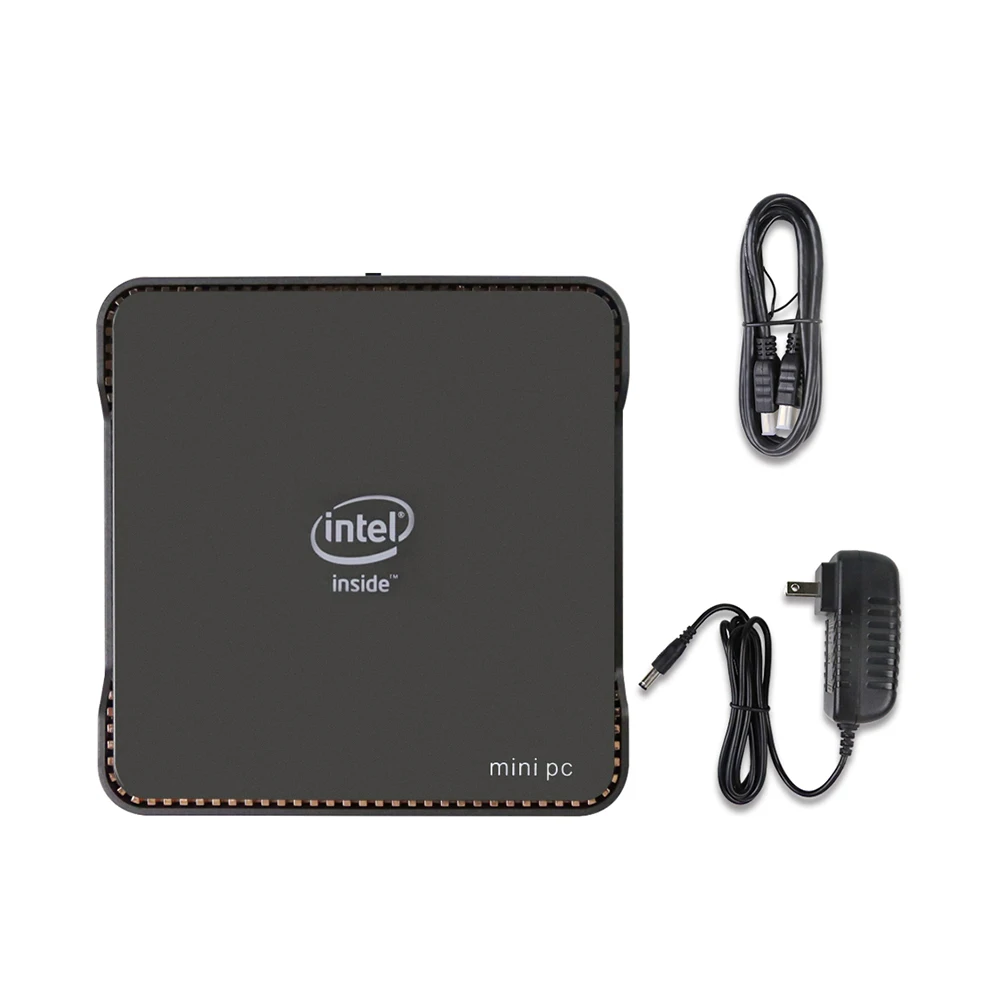 WIN10 Мини ПК AK3V Intel Celeron Apollo Lake J3455 процессор 4 Гб/32 ГБ Windows 10 ТВ приставка