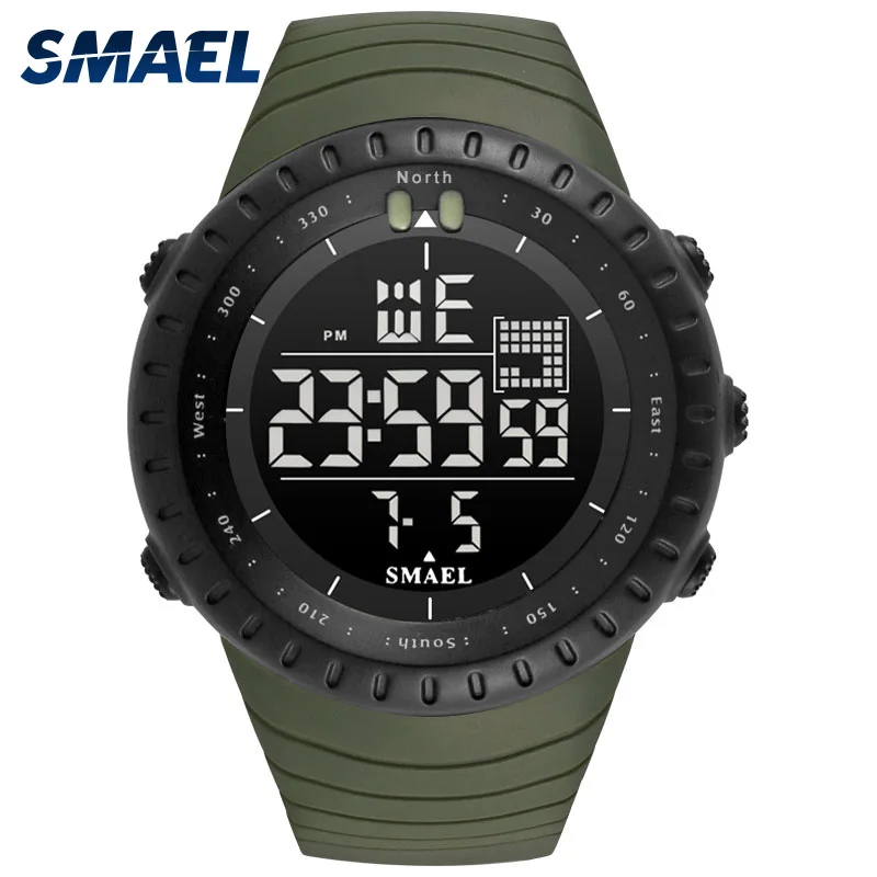 SMAEL 1237 multifunction digital wristwatch