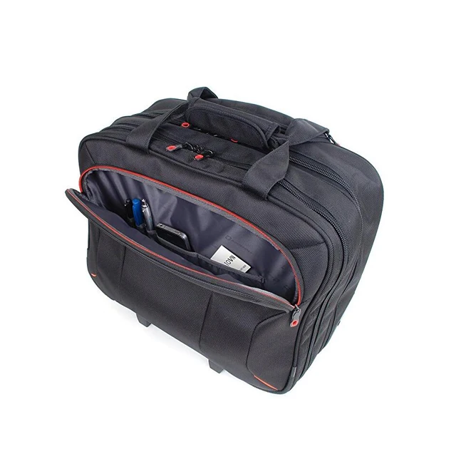 High Quality Rolling Briefcase on Wheels Laptop Case