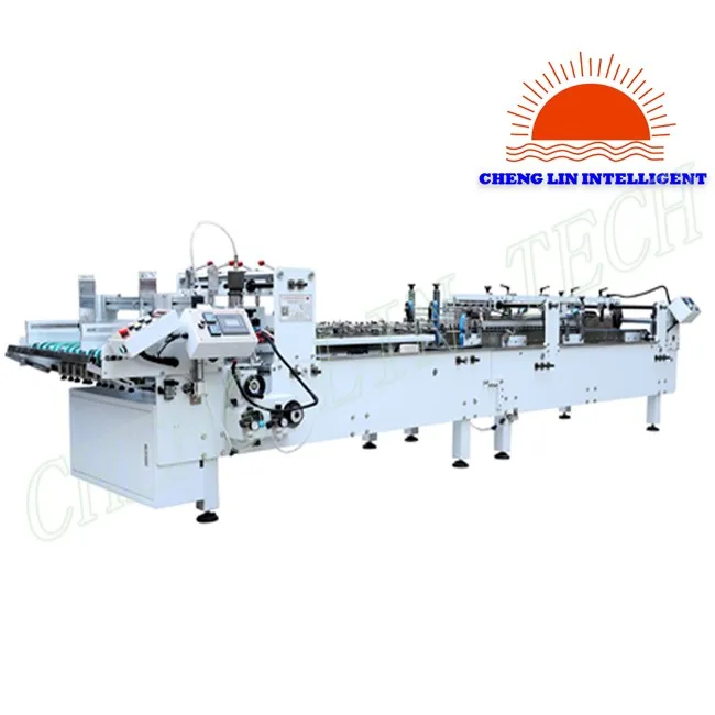 China Cheng Lin Automatic Folding Machine Sealing for PET PVC PP Plastic Box