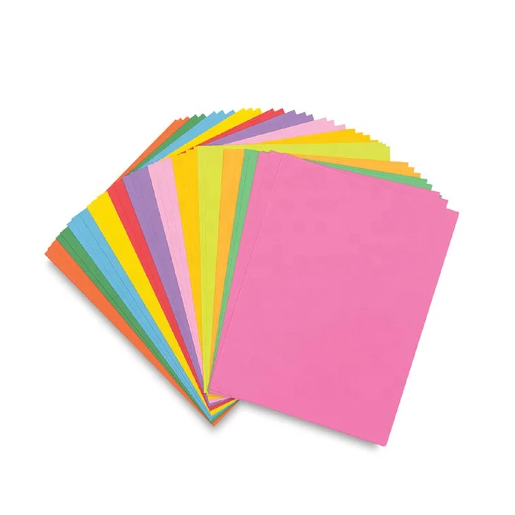 
Total 10 color A4 size 120gsm 150gsm 160gsm Color paper/Manila paper 