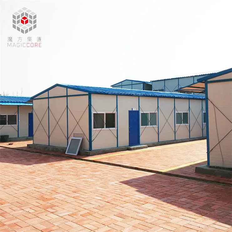 Well-designed sandwich panel prefab house K house fireproof prefab house for worker accommodation