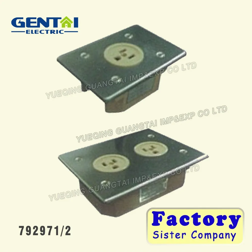 Морской Негерметично 2-контактный кабины Plug 125V/15A Импа Код: