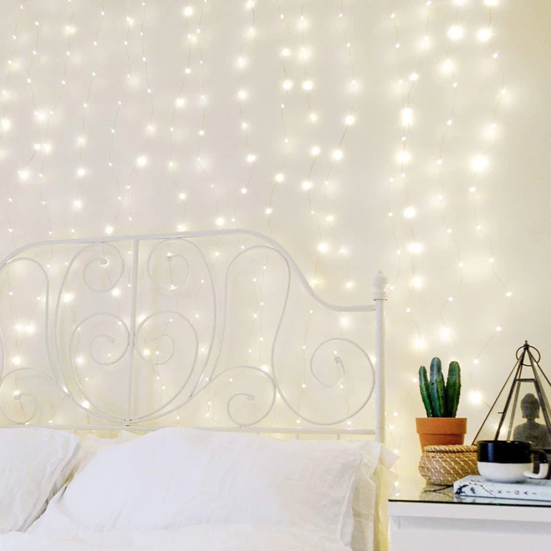 8 Modes Switch USB Copper Wire String Light With remote control Christmas fairy For Wedding/Party/Curtain/Garden