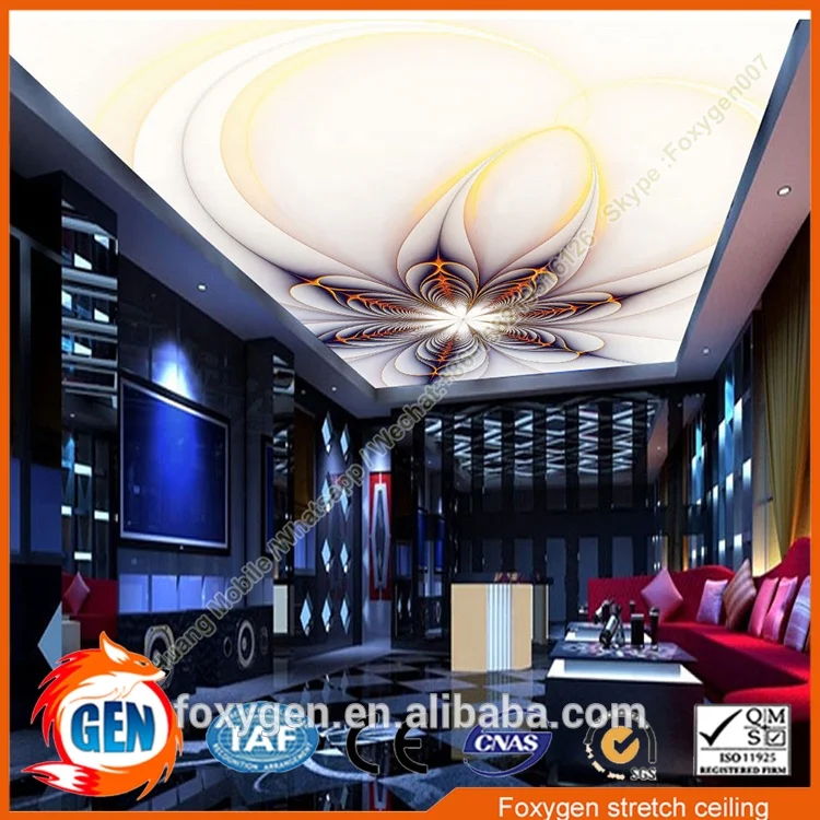 2020 Fashional design Decorative film price  PVC stretch ceiling panel