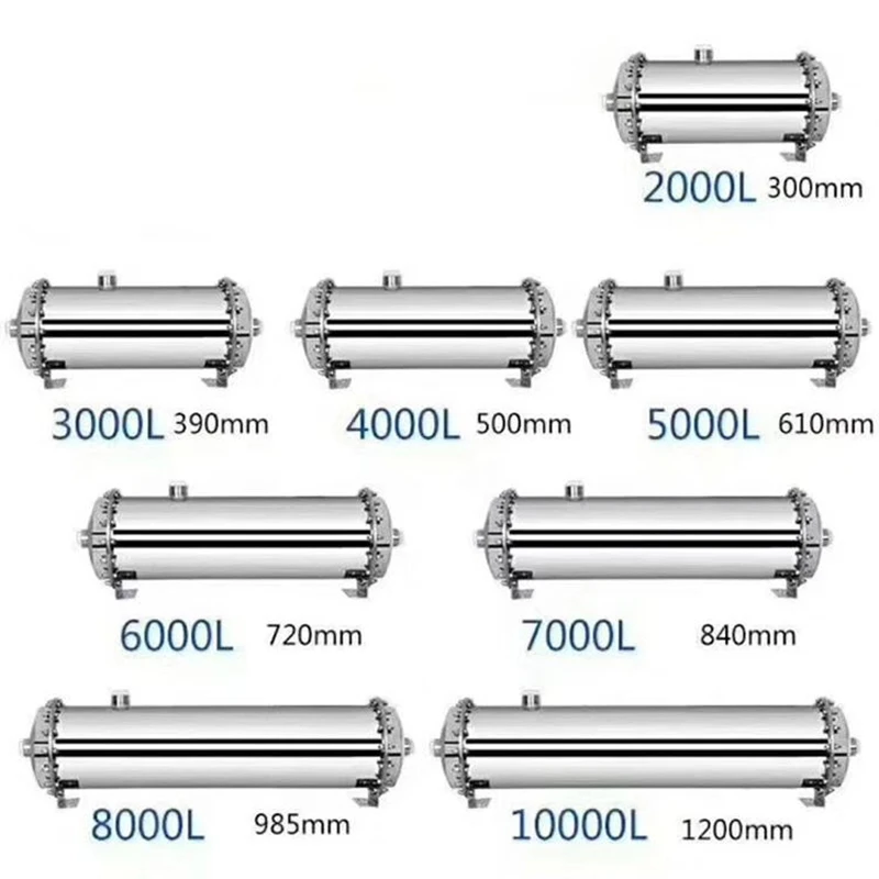 2000L/H water purifier ultrafiltration filter cartridge housing