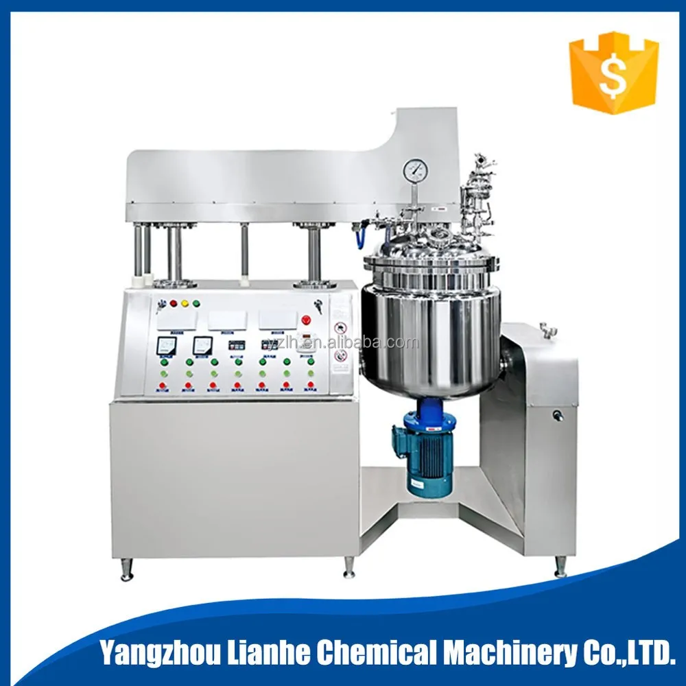 Лаборатория вакуумной эмульгатор машина