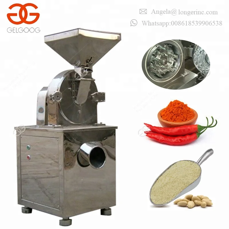
Industrial Masala Grader Pepper Milling Spice Mill Powder Crushing Grains Grinder Sugar Salt Grinding Machine 