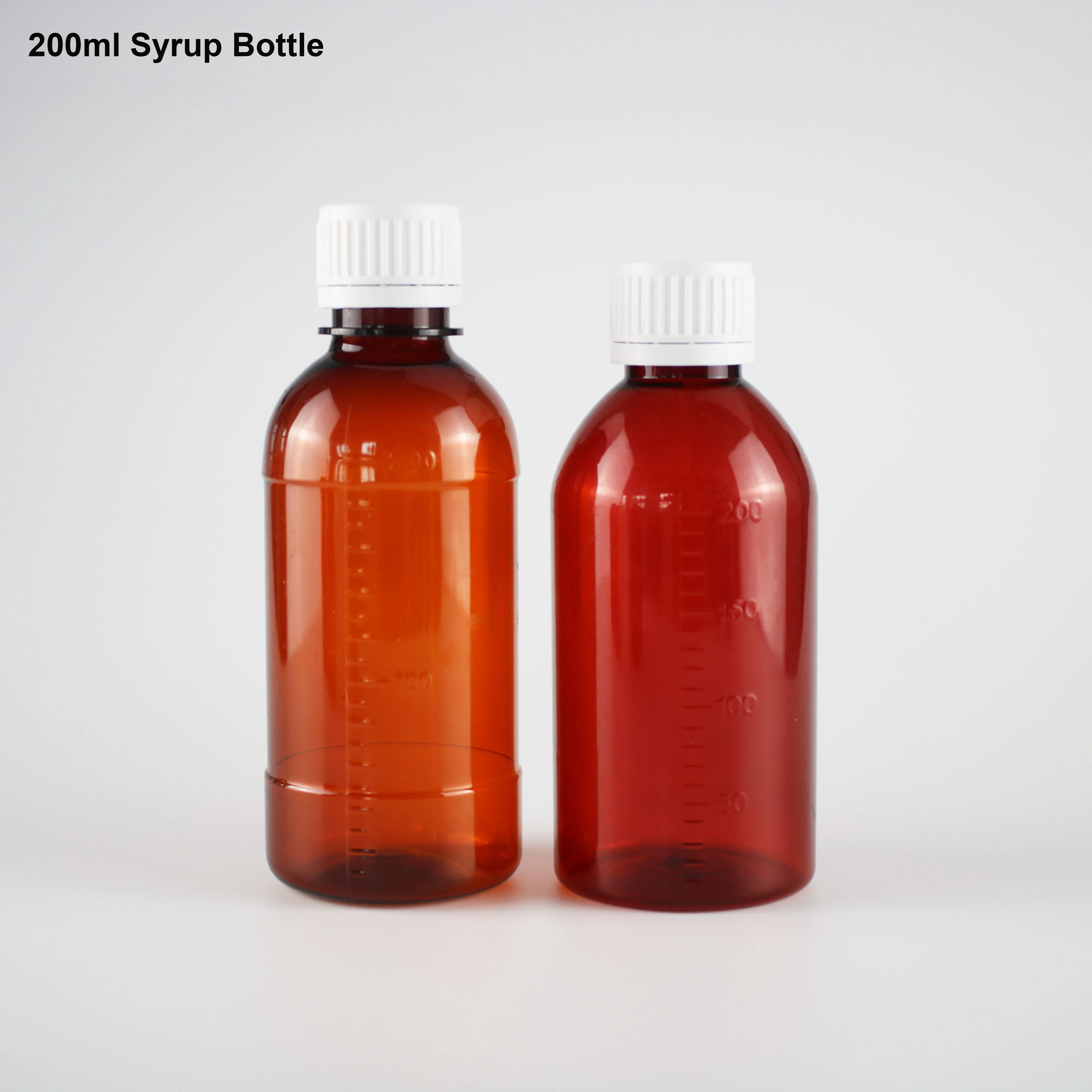 PET 200ml maple syrup bottle with leak proof cap