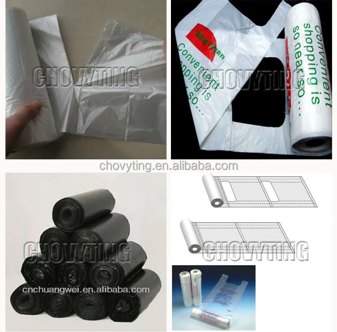 
CP-600RT Bottom sealing plastic roll bag making machine 