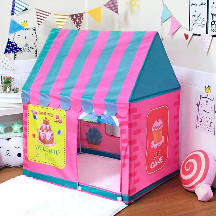 Dessert House Princess Castle Games Kids Play Tent House